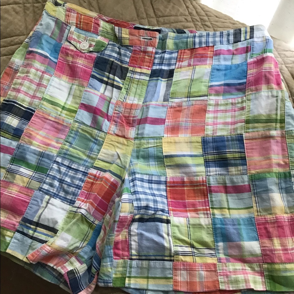 Plaid shorts